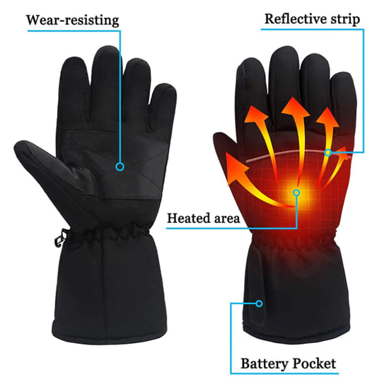 Heated Winter Gloves with Temperature Control - Ardura